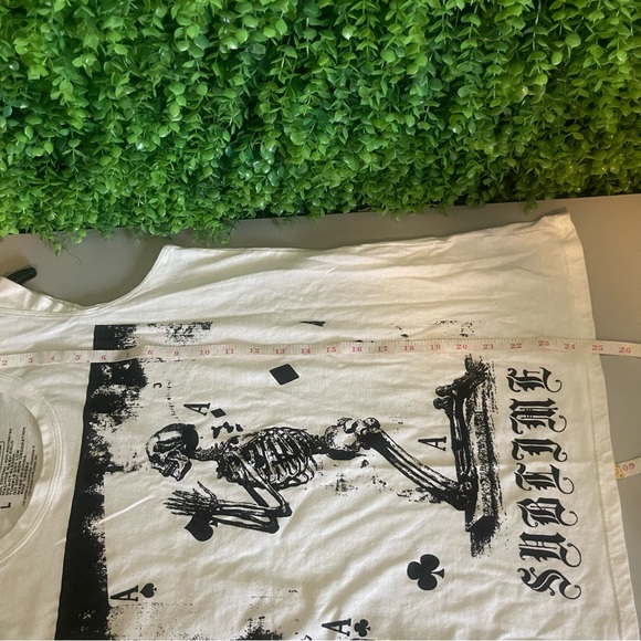 Sublime Ace Of Spades Playing Card Skeleton Praying Tank - Picture 7 of 9